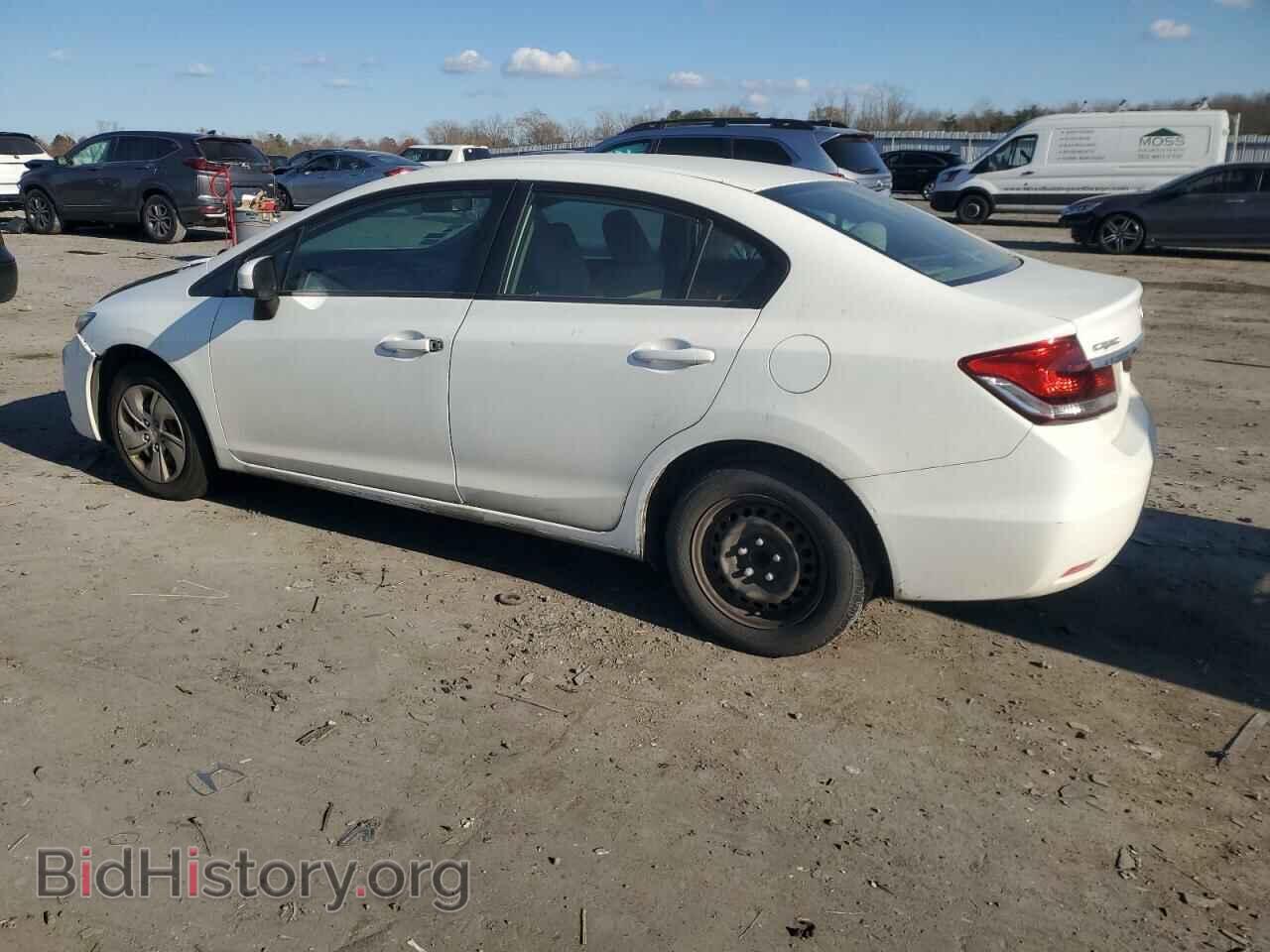2014 HONDA CIVIC - VIN: 2HGFB2F55EH504809 - Фото 2