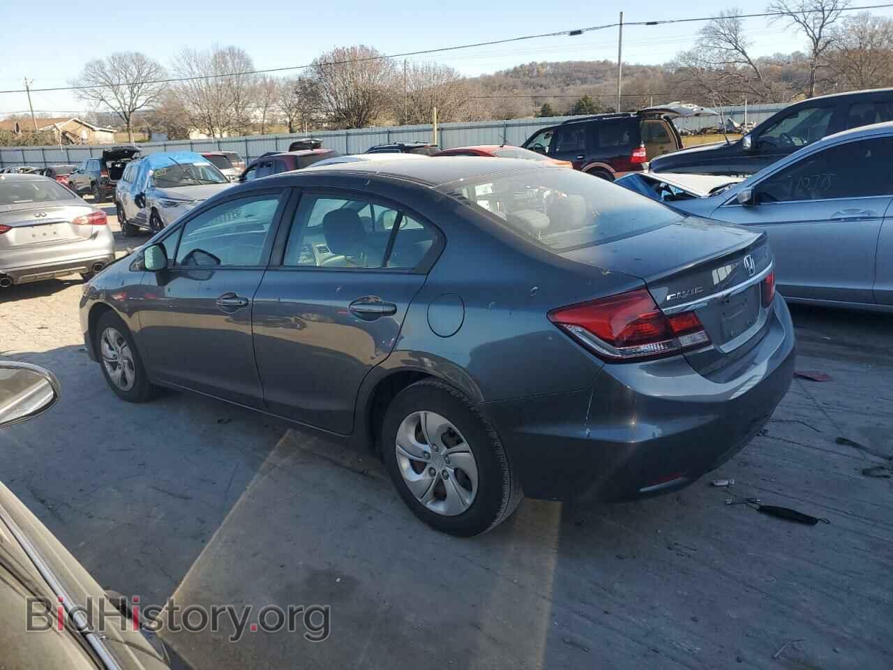 2013 HONDA CIVIC - VIN: 2HGFB2F51DH574385 - Фото 2