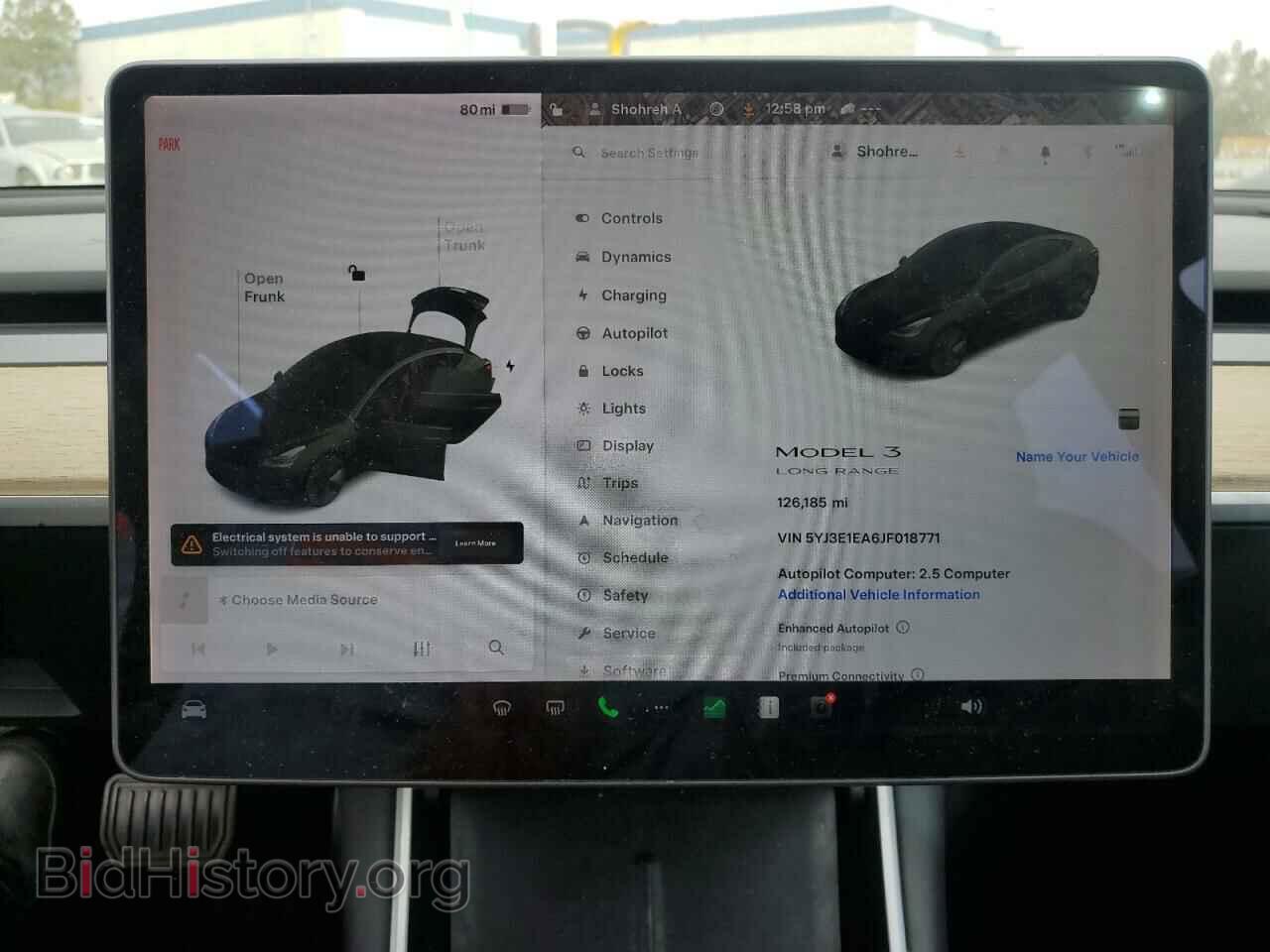 2018 TESLA MODEL 3 - VIN: 5YJ3E1EA6JF018771 - Photo 9