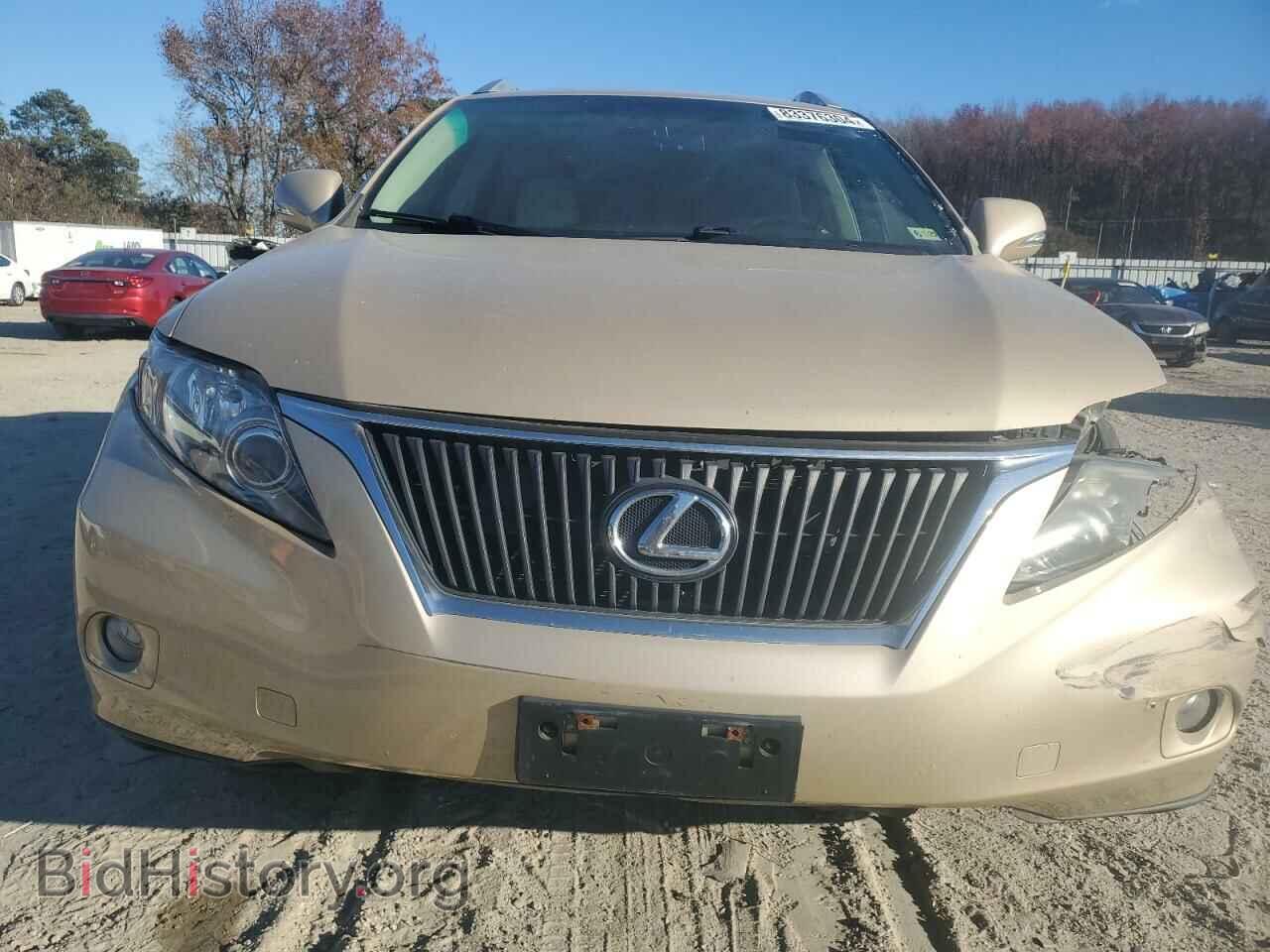 2010 LEXUS RX350 - VIN: 2T2BK1BA2AC013415 - Фото 5
