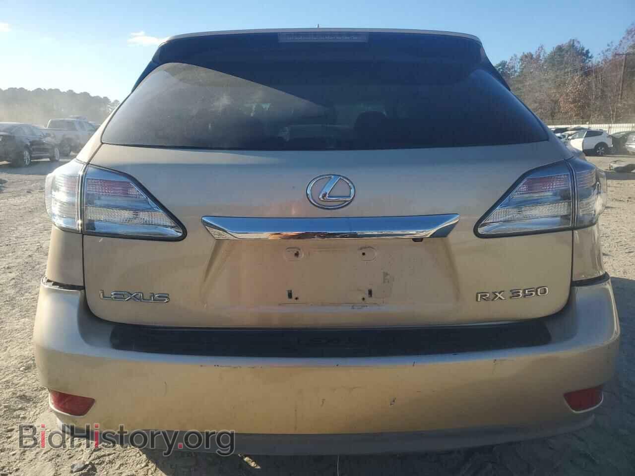 2010 LEXUS RX350 - VIN: 2T2BK1BA2AC013415 - Фото 6