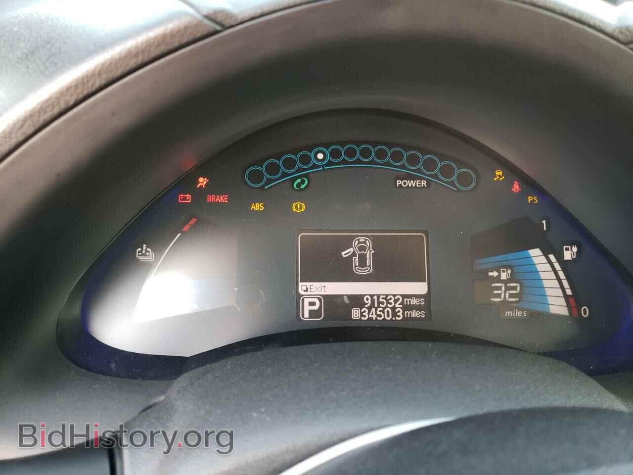 2013 NISSAN LEAF - VIN: 1N4AZ0CPXDC405232 - Фото 9