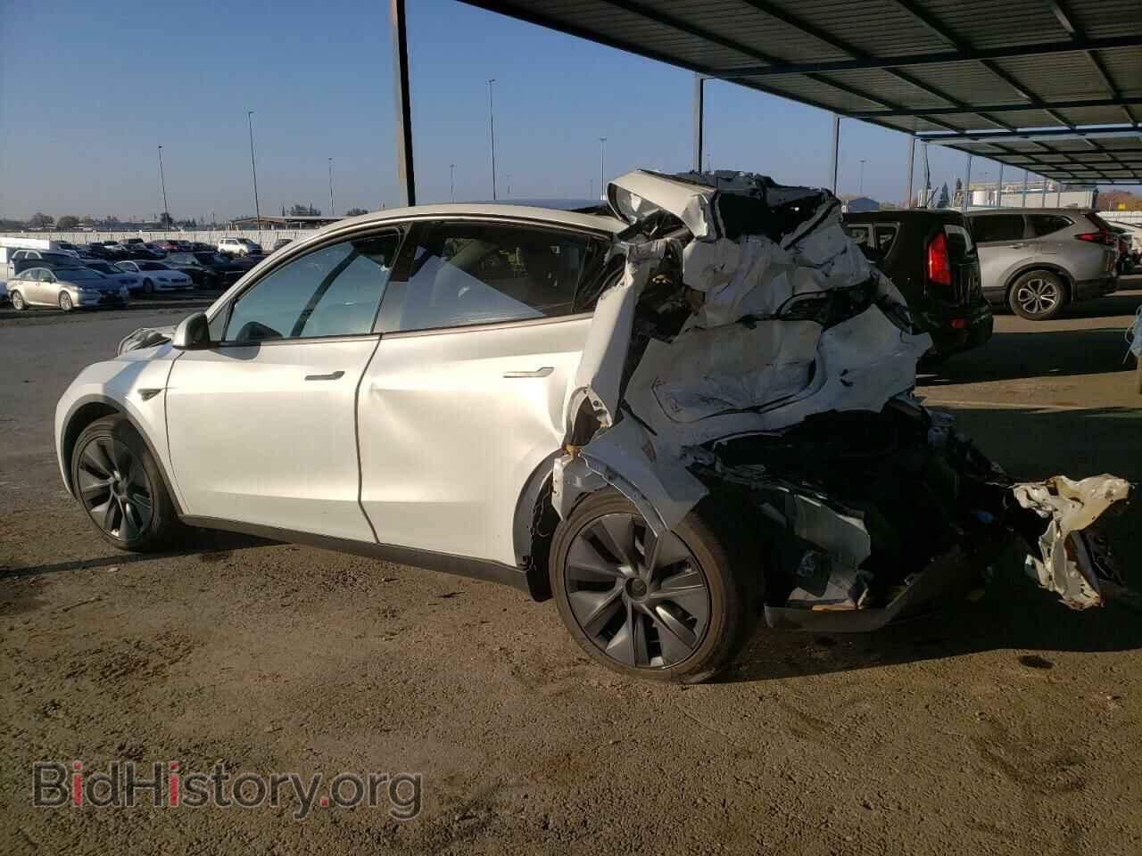2024 TESLA MODEL Y - VIN: 7SAYGDEE6RF190608 - Фото 2