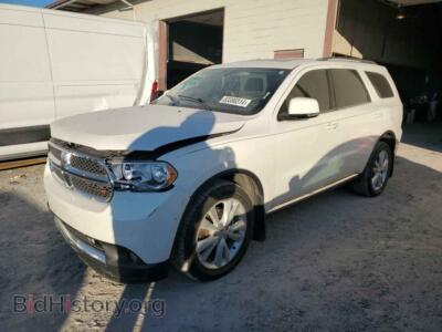 2012 Dodge DURANGO Crew, белый — VIN 1C4RDJDG1CC363533, Copart