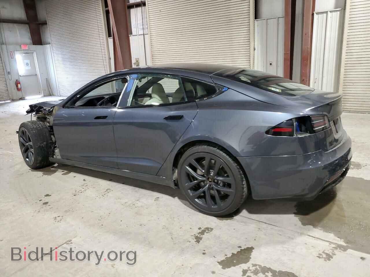 2022 TESLA MODEL S - VIN: 5YJSA1E5XNF491752 - Фото 2