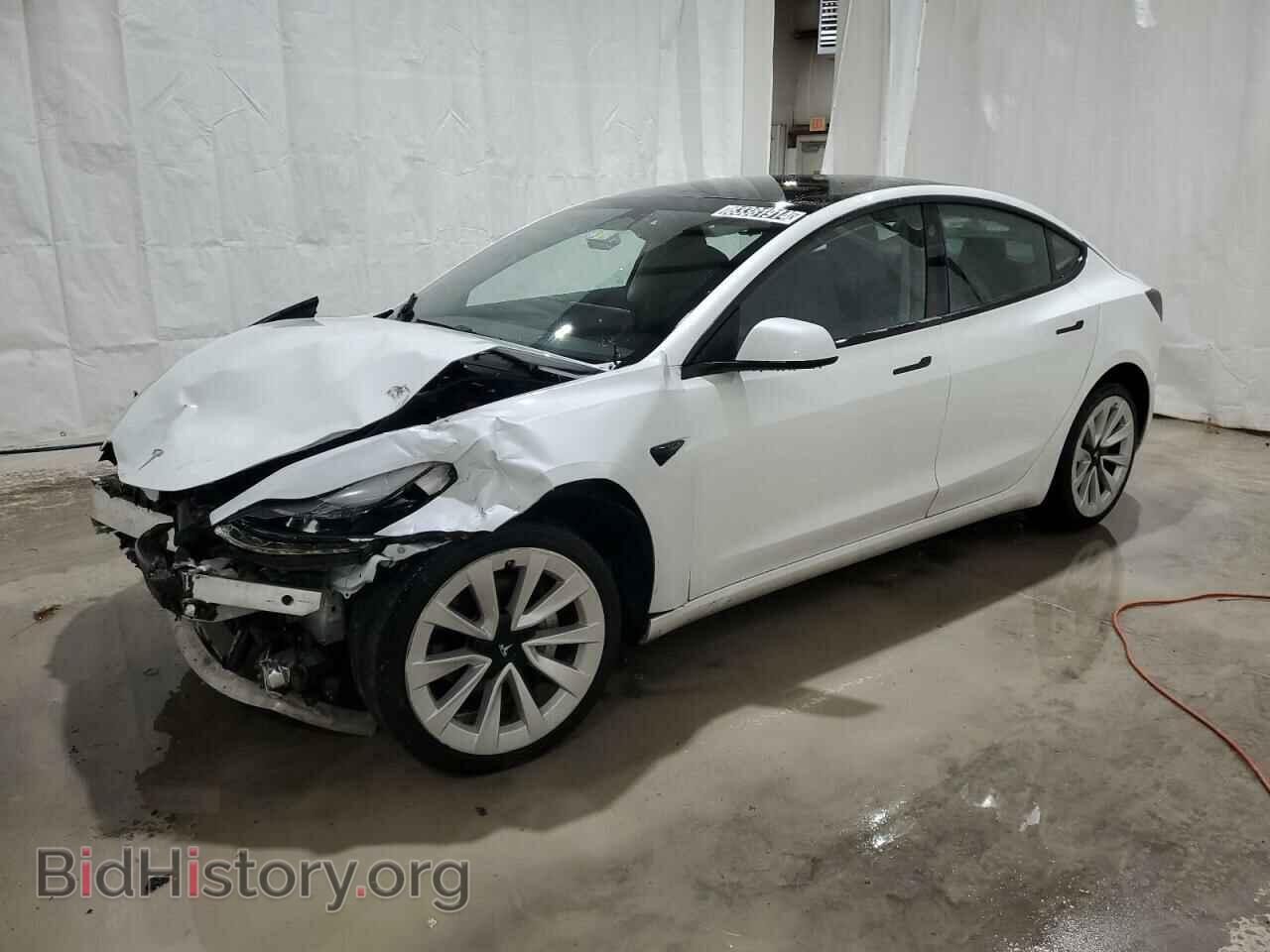 Photo 5YJ3E1EA2NF372339 - TESLA MODEL 3 2022