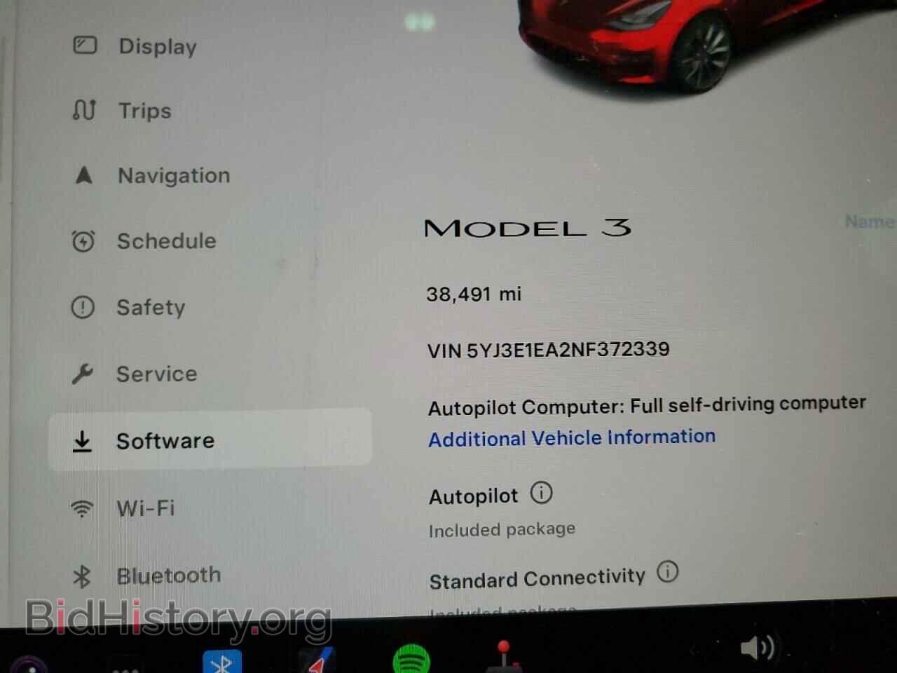 2022 TESLA MODEL 3 - VIN: 5YJ3E1EA2NF372339 - Photo 9