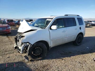 2009 Honda PILOT EX, white — VIN 5FNYF38459B016686, Copart