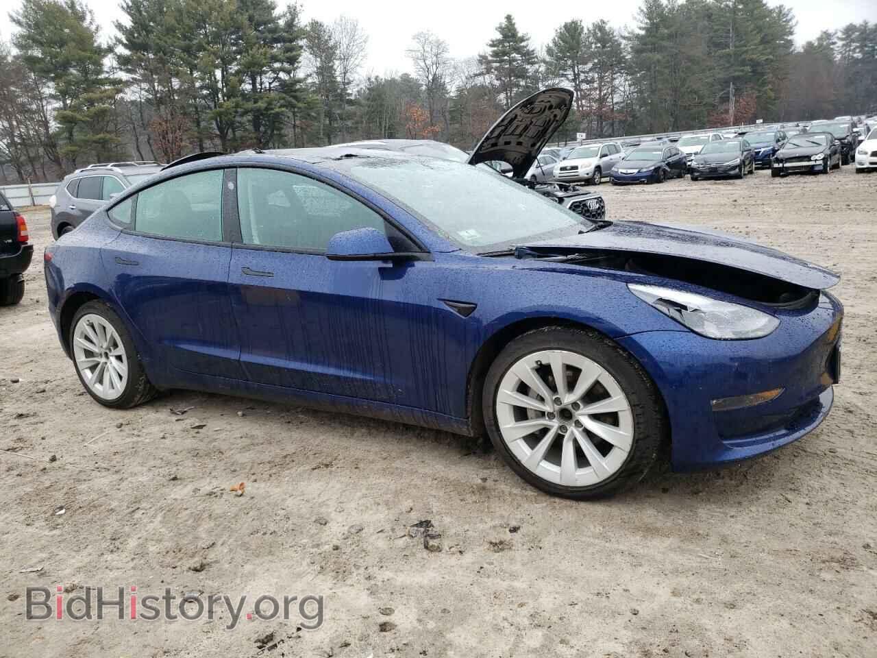 2022 TESLA MODEL 3 - VIN: 5YJ3E1EB4NF105955 - Photo 4