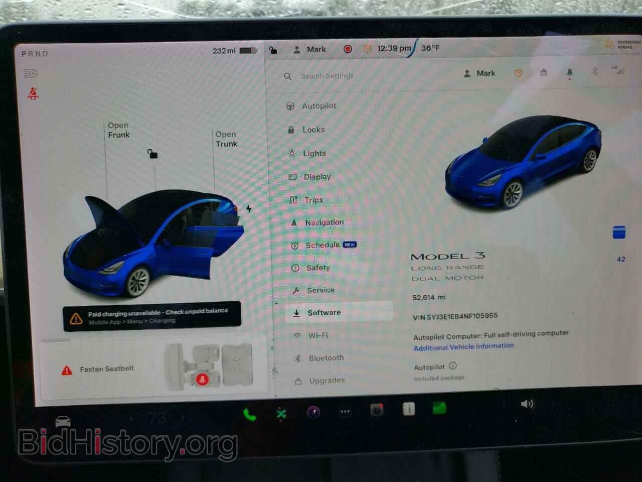 2022 TESLA MODEL 3 - VIN: 5YJ3E1EB4NF105955 - Photo 9