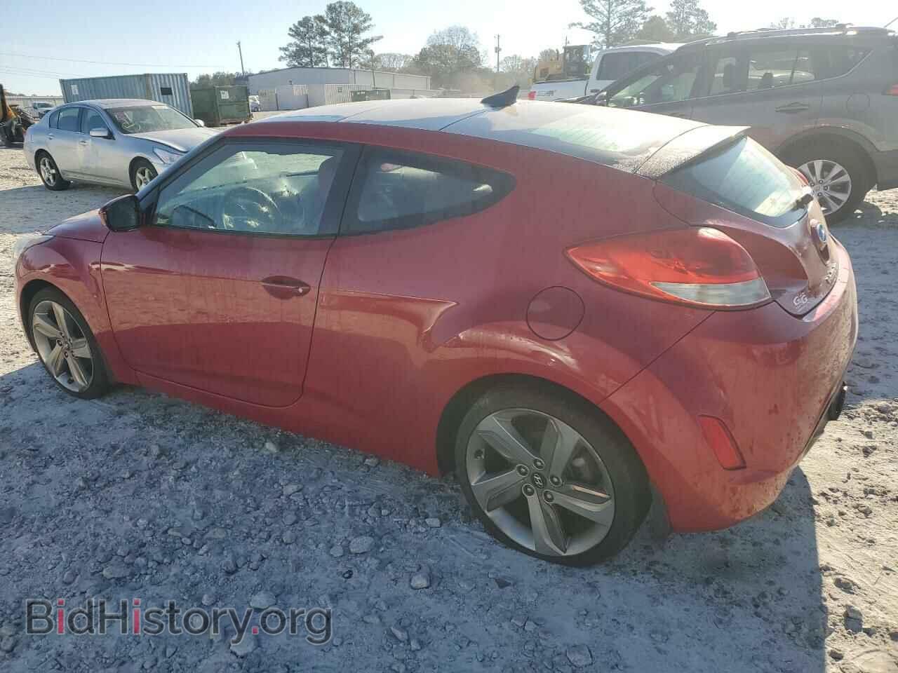 2012 HYUNDAI VELOSTER - VIN: KMHTC6AD9CU084434 - Фото 2