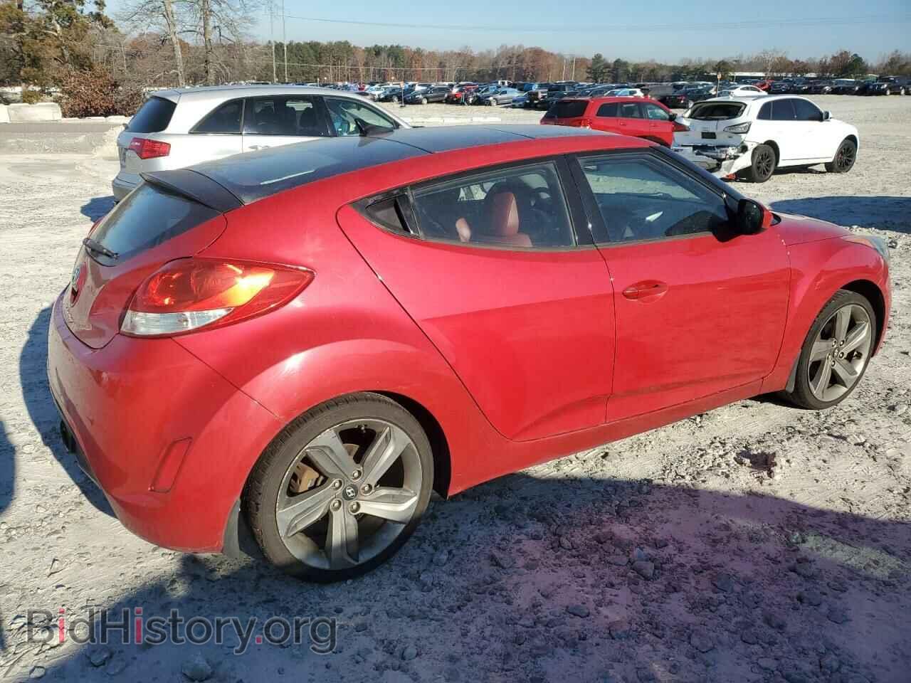 2012 HYUNDAI VELOSTER - VIN: KMHTC6AD9CU084434 - Фото 3