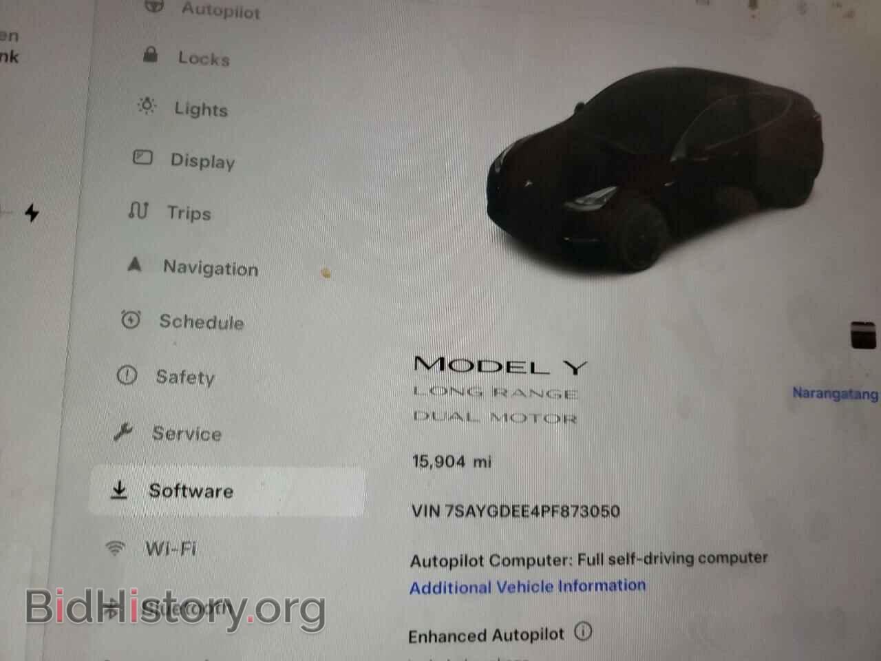 2023 TESLA MODEL Y - VIN: 7SAYGDEE4PF873050 - Photo 9