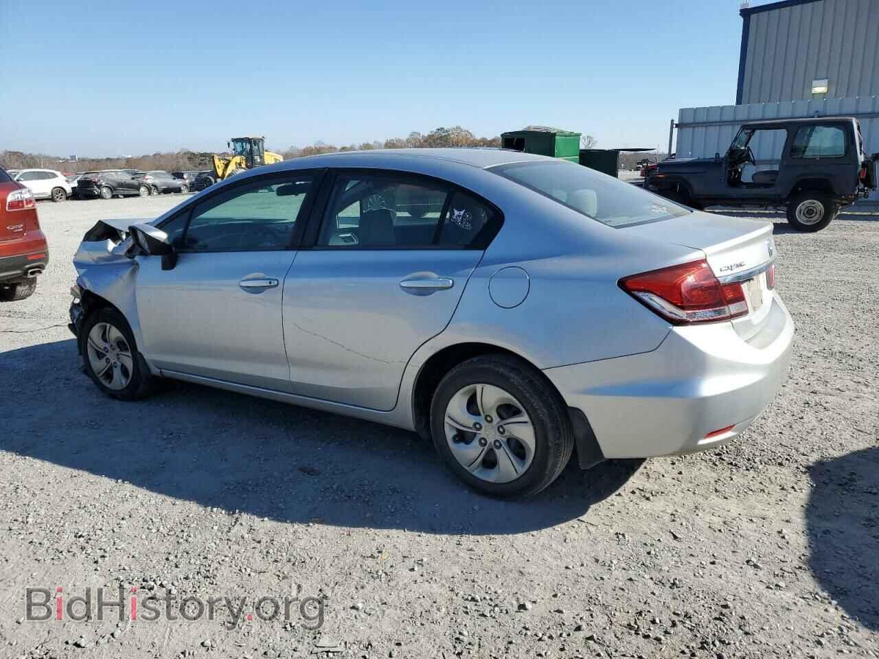 2014 HONDA CIVIC - VIN: 2HGFB2F50EH525521 - Фото 2