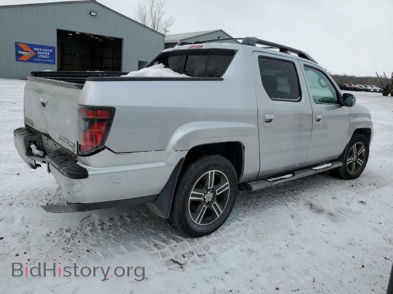 2013 HONDA RIDGELINE - VIN: 5FPYK1F71DB501095 - Фото 3