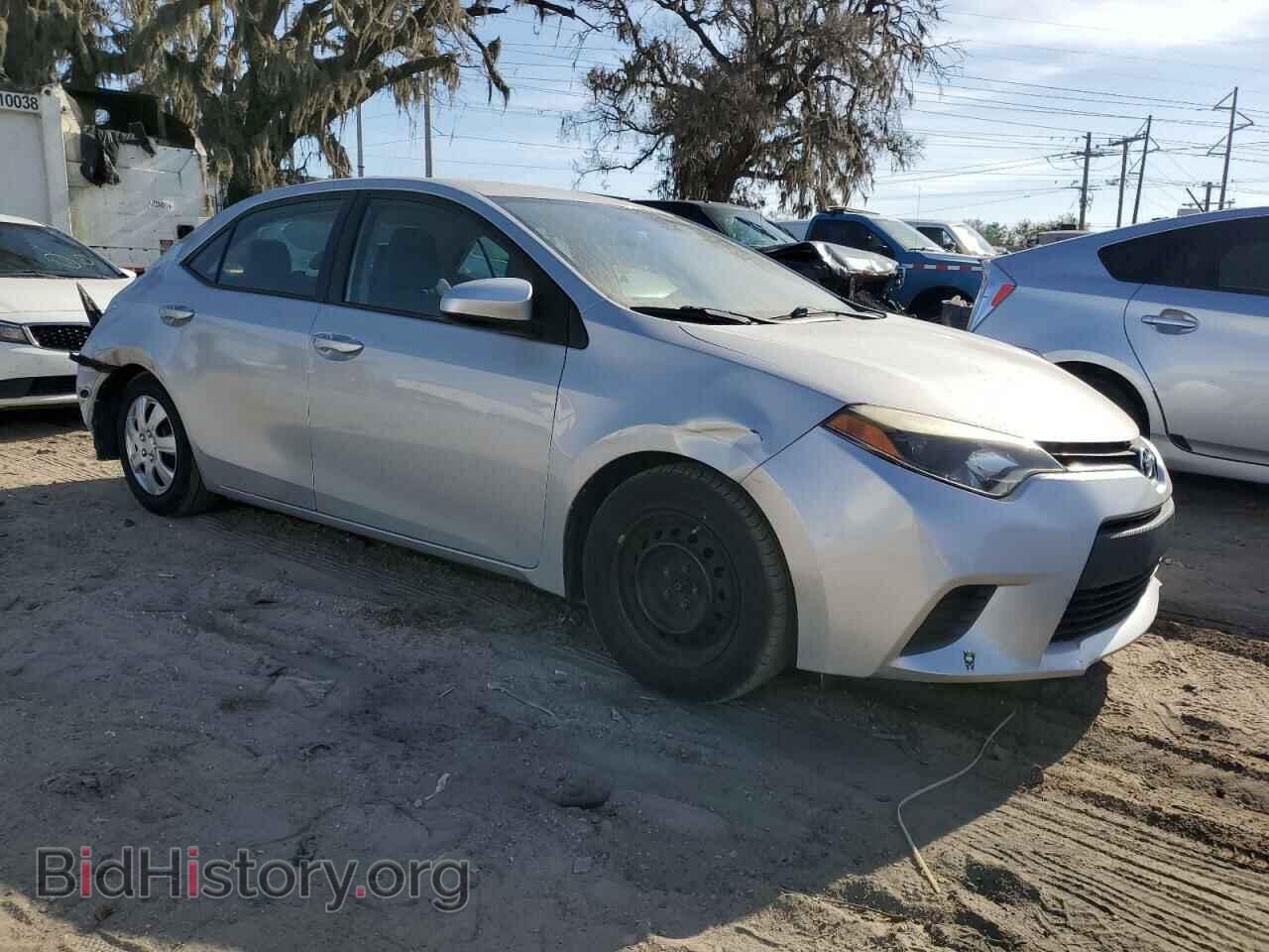 2014 TOYOTA COROLLA - VIN: 2T1BURHE8EC167222 - Фото 4