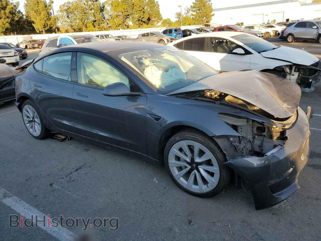 2022 TESLA MODEL 3 - VIN: 5YJ3E1EA2NF189314 - Фото 4
