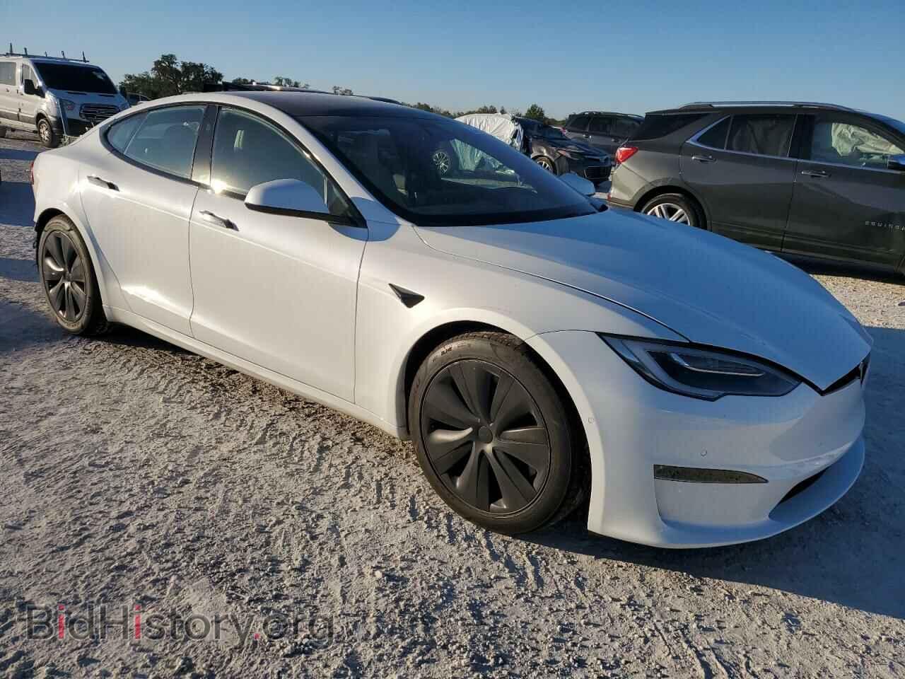 2022 TESLA MODEL S - VIN: 5YJSA1E58NF469233 - Фото 4