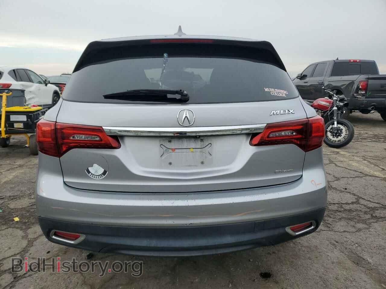 2016 ACURA MDX - VIN: 5FRYD4H25GB006326 - Фото 6
