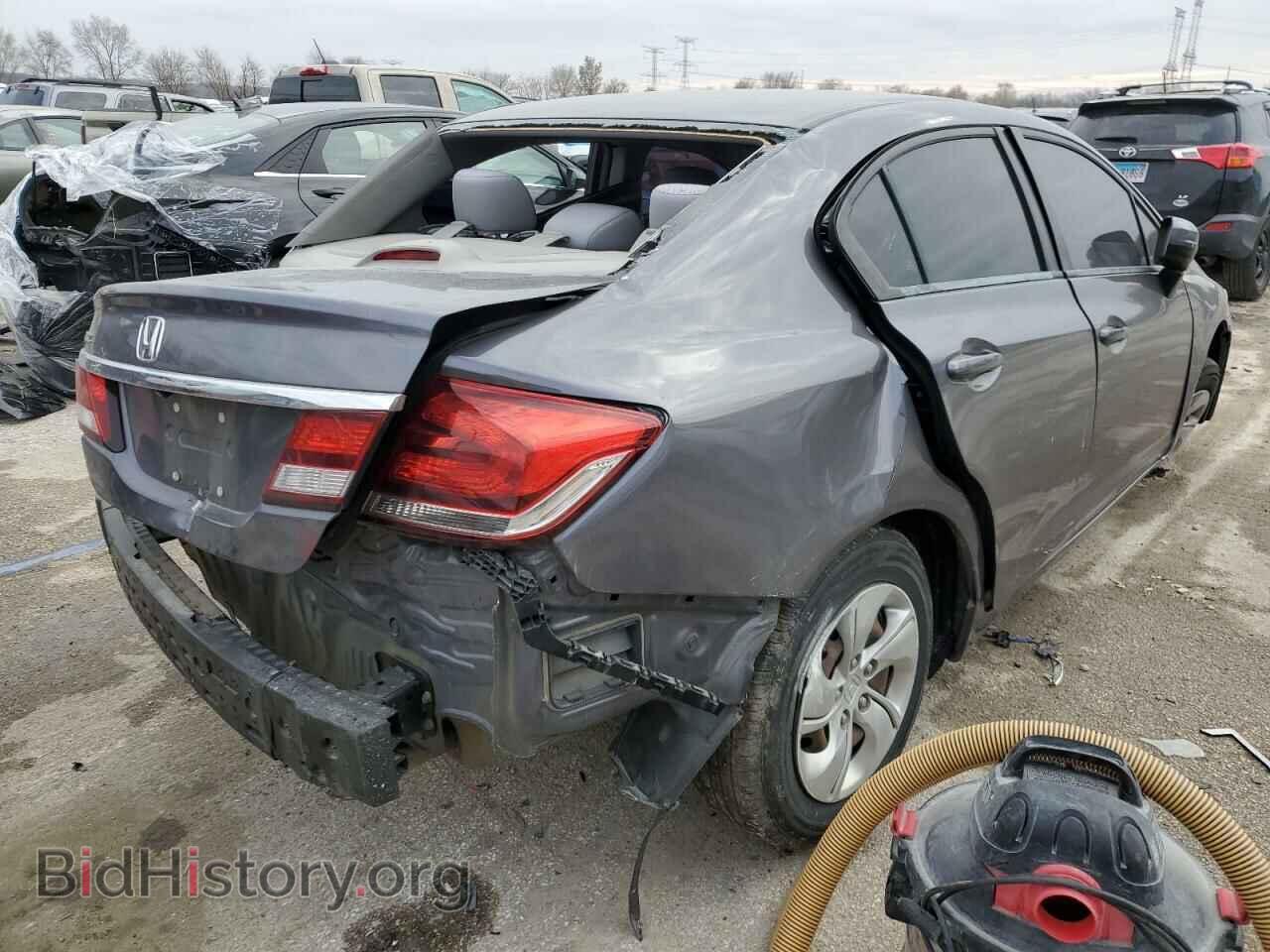 2015 HONDA CIVIC - VIN: 2HGFB2F57FH543760 - Фото 3