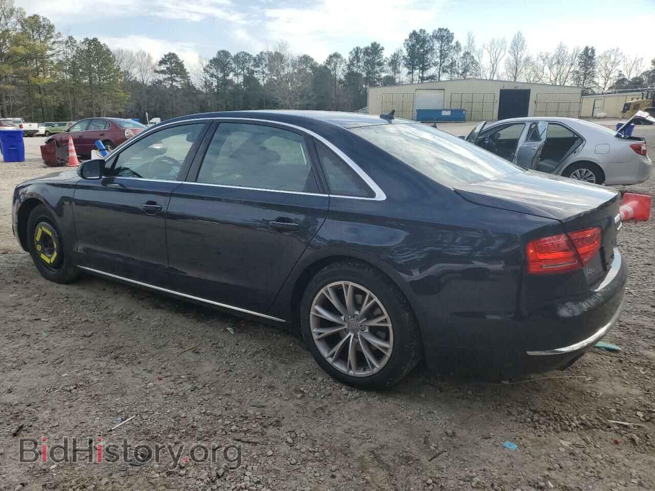 2013 AUDI A8 - VIN: WAURGAFD3DN004116 - Фото 2