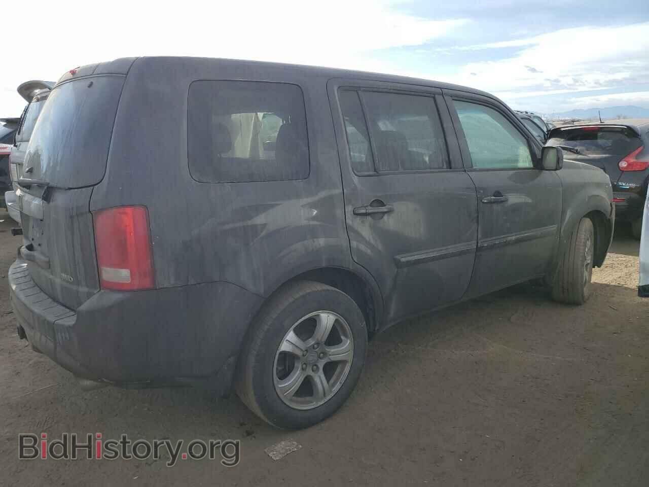 2014 HONDA PILOT - VIN: 5FNYF4H59EB048758 - Фото 3