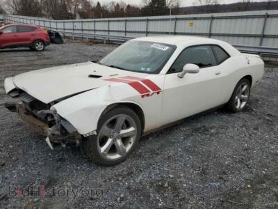 2014 Dodge CHALLENGER R/T, white — VIN 2C3CDYBT7EH257624, Copart