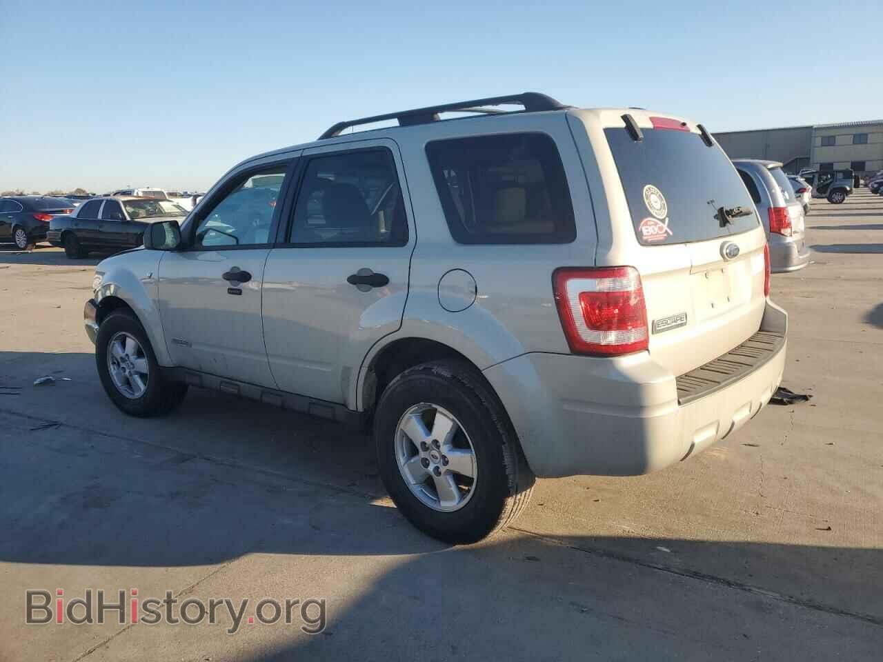 2008 FORD ESCAPE - VIN: 1FMCU03128KB61516 - Фото 2