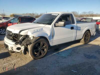 2013 Ford ALL MODELS, white — VIN 1FTMF1CF4DKG19569, Copart