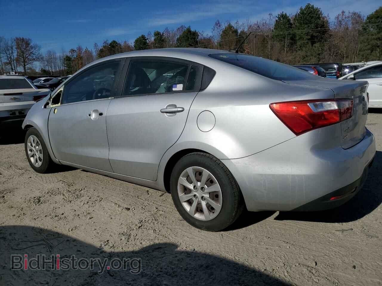 2014 KIA RIO - VIN: KNADM4A3XE6327867 - Фото 2