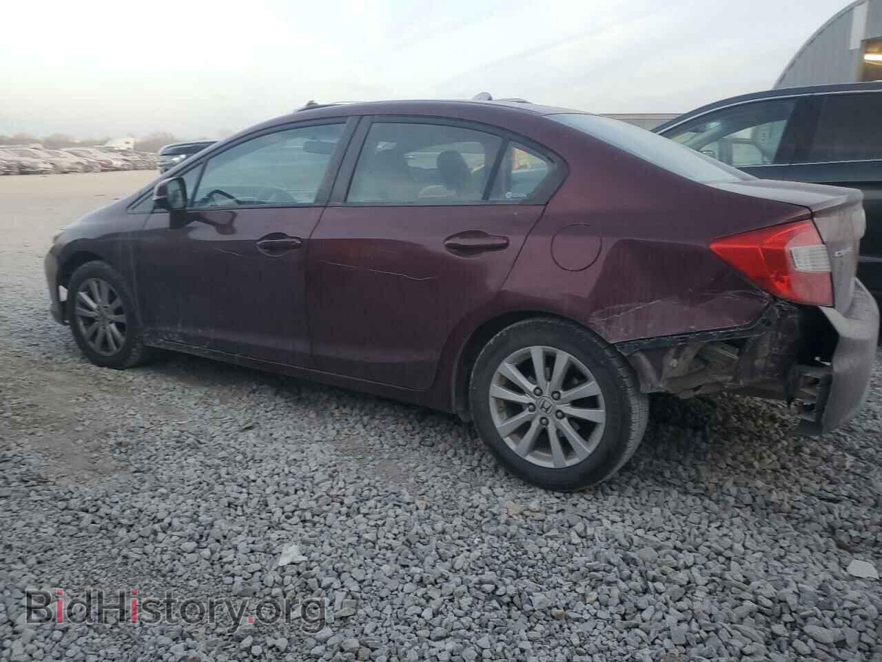 2012 HONDA CIVIC - VIN: 2HGFB2F81CH537877 - Фото 2