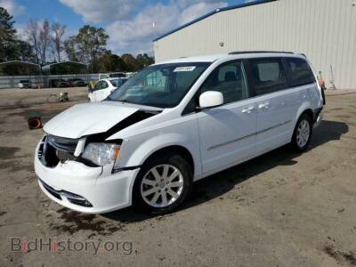 2016 Chrysler MINIVAN Touring, white — VIN 2C4RC1BG9GR186720, Copart
