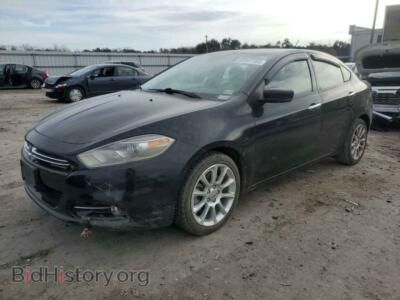 2014 Dodge DART Limited, black — VIN 1C3CDFCB4ED719418, Copart