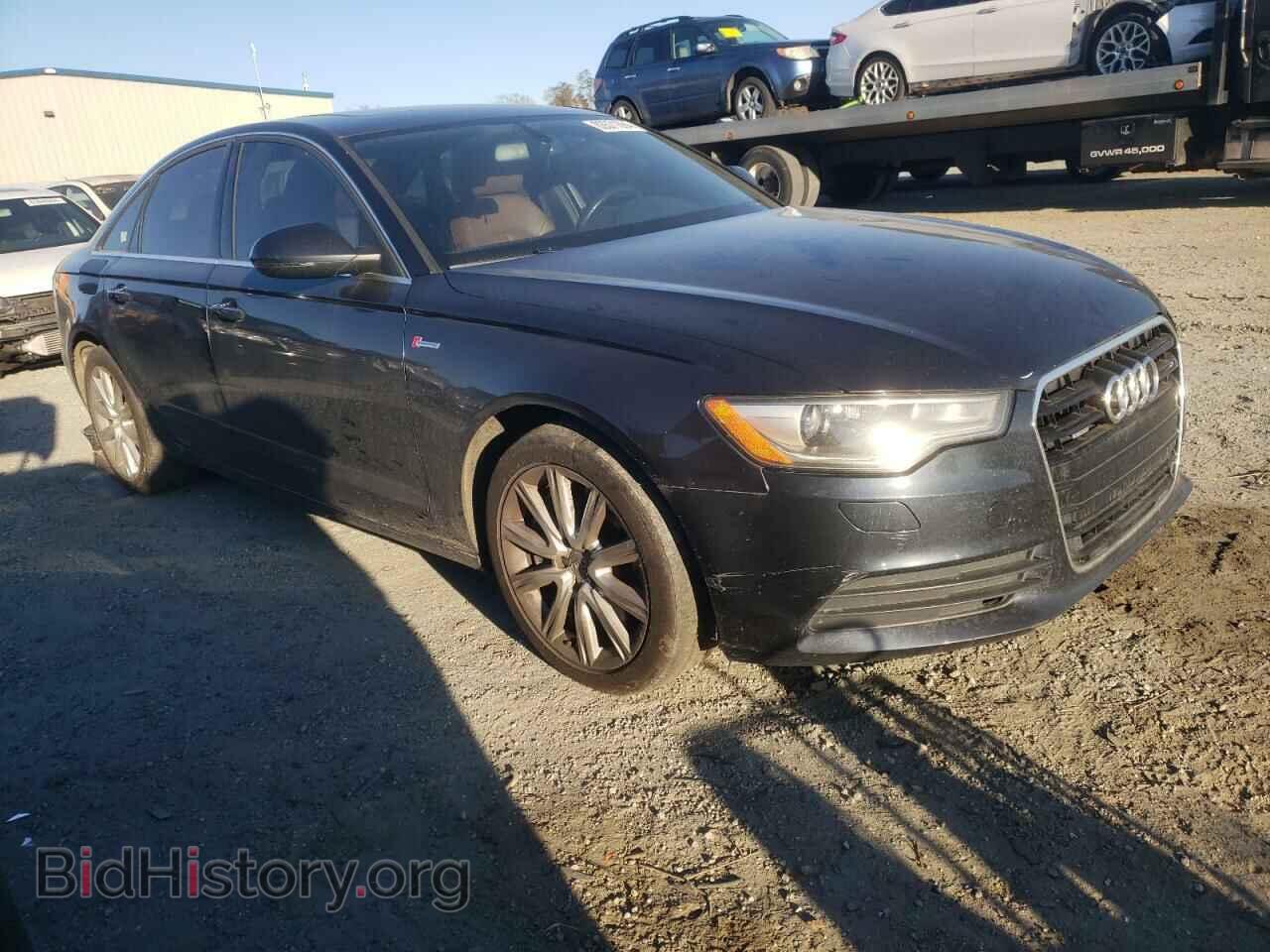 2013 AUDI A6 - VIN: WAUGGAFCXDN057698 - Фото 4