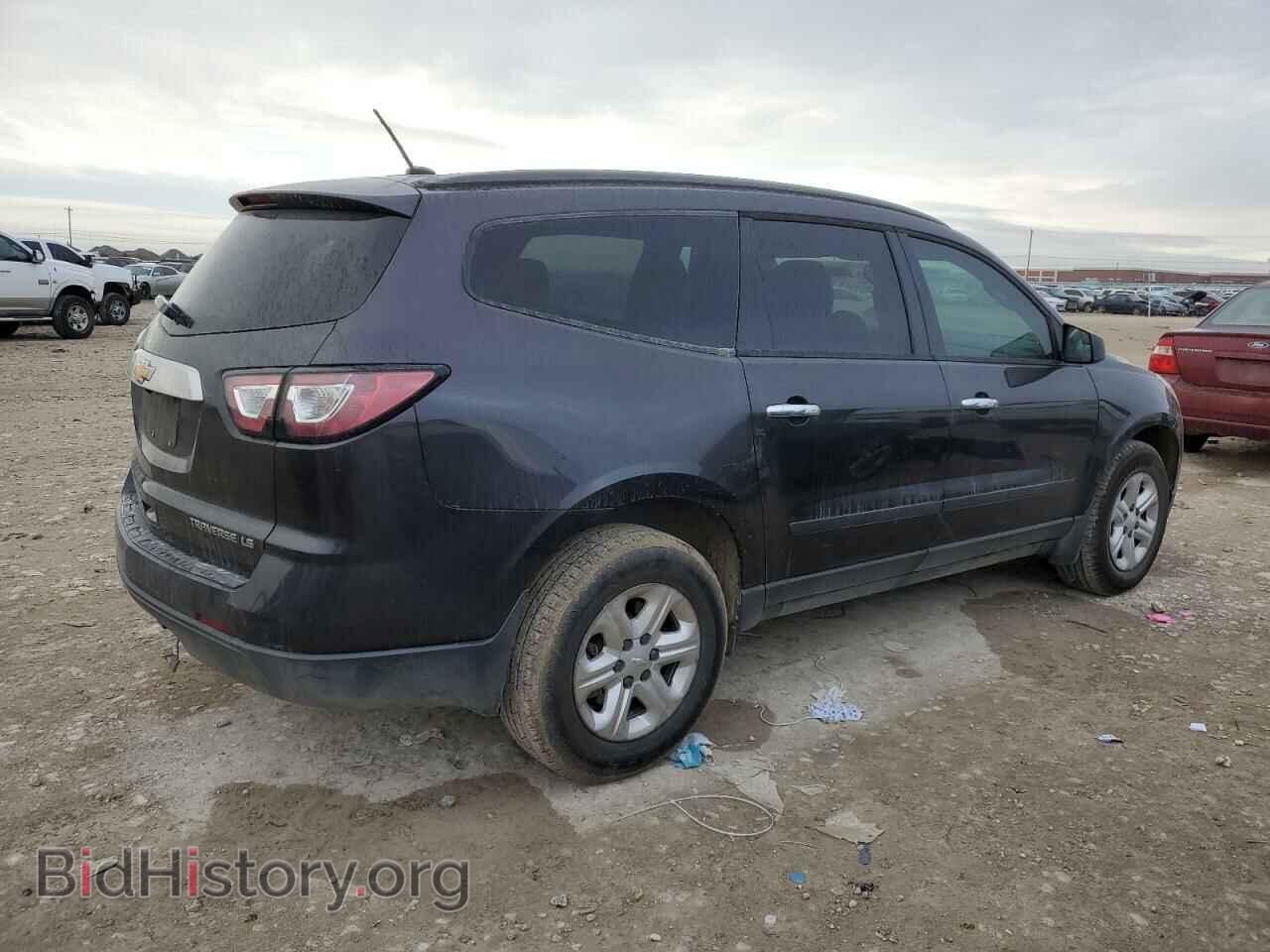 2014 CHEVROLET TRAVERSE - VIN: 1GNKRFKD1EJ357391 - Фото 3