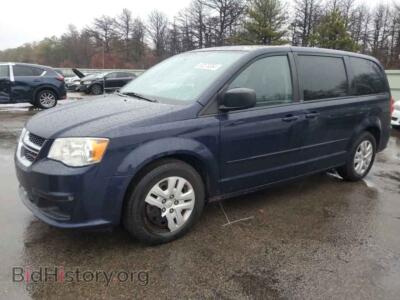 2014 Dodge CARAVAN SE, blue — VIN 2C4RDGBG9ER334961, Copart