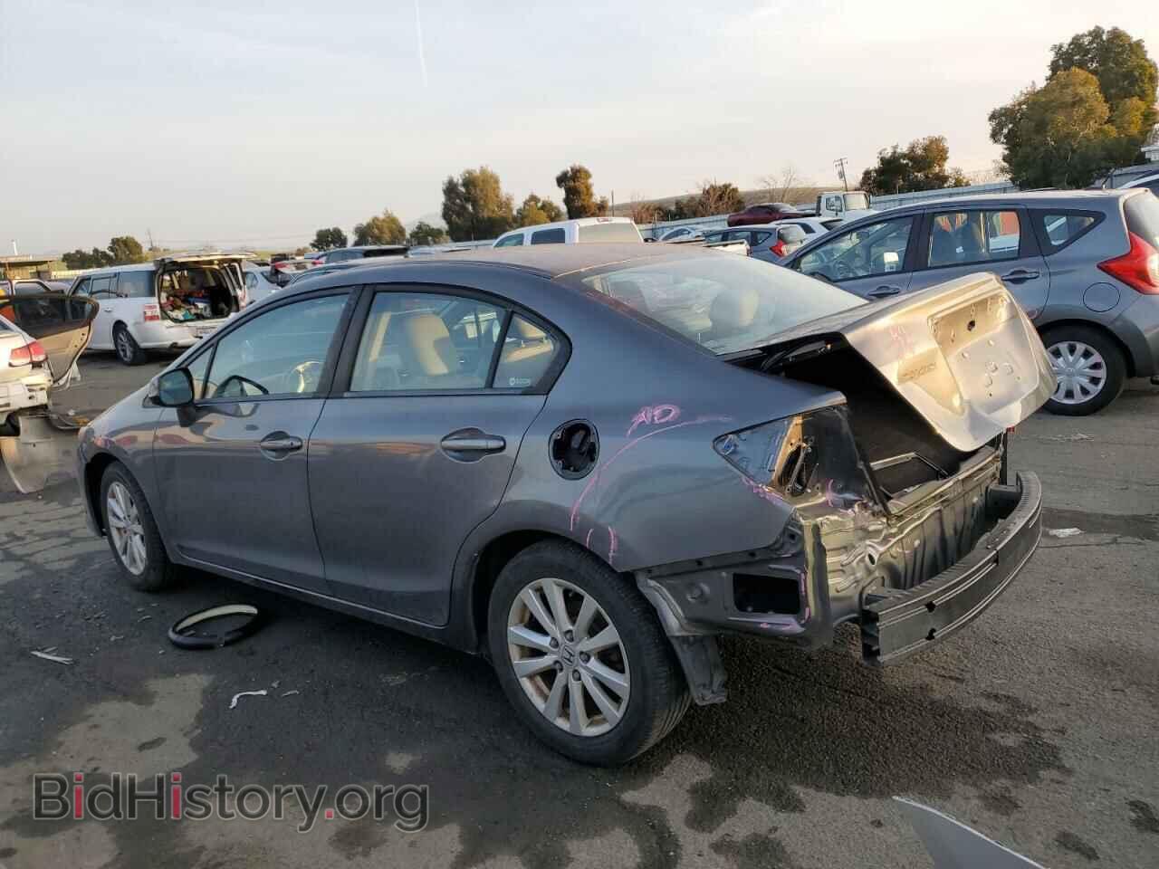 2012 HONDA CIVIC - VIN: 19XFB2F93CE304974 - Фото 2