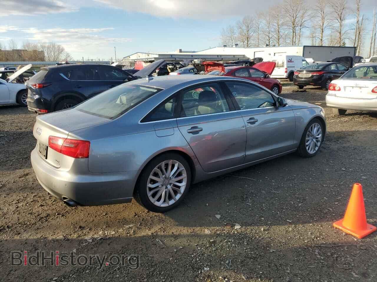 2012 AUDI A6 - VIN: WAUGGAFC2CN152268 - Фото 3