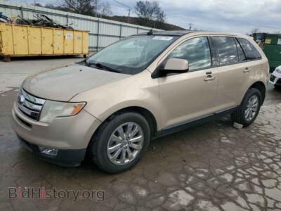 2007 Ford EDGE SEL Plus, gold — VIN 2FMDK49C97BB35417, Copart