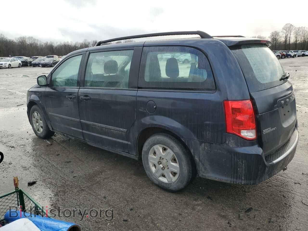 2013 DODGE CARAVAN - VIN: 2C4RDGBG6DR593017 - Фото 2