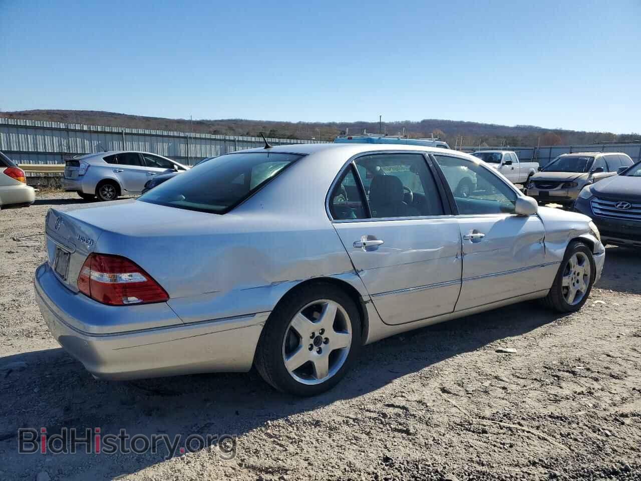 2005 LEXUS LS430 - VIN: JTHBN36F355011963 - Фото 3
