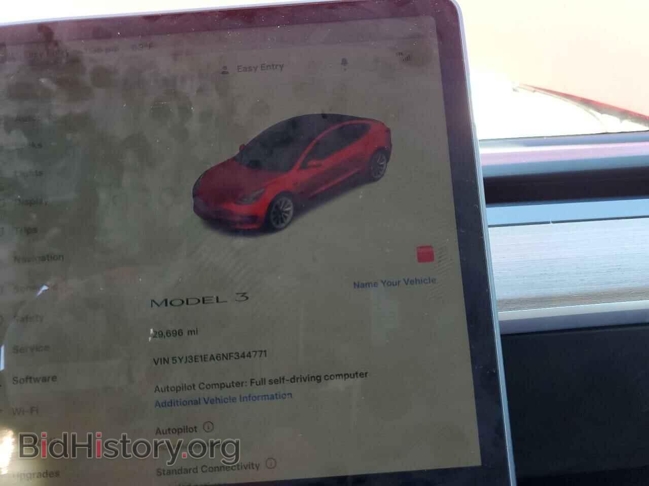 2022 TESLA MODEL 3 - VIN: 5YJ3E1EA6NF344771 - Фото 9