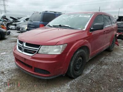 2012 Dodge JOURNEY SE, красный — VIN 3C4PDCAB5CT320135, Copart