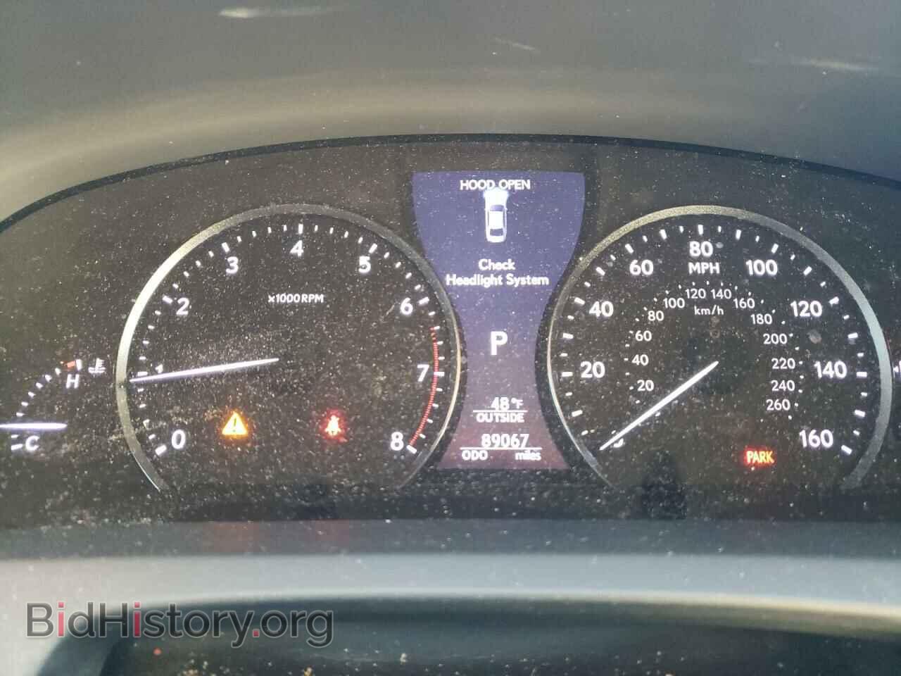 2013 LEXUS LS460 - VIN: JTHBL5EF6D5122282 - Фото 9
