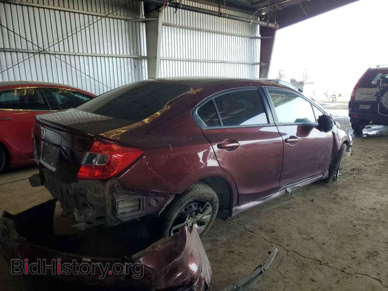 2012 HONDA CIVIC - VIN: 19XFB2F5XCE363906 - Фото 3