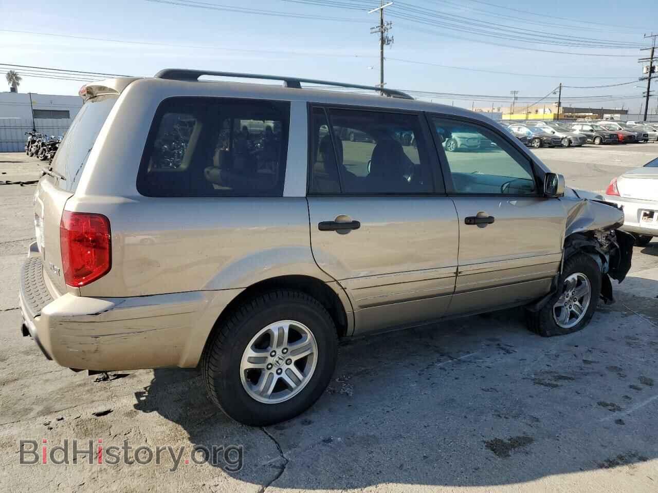 2005 HONDA PILOT - VIN: 5FNYF18575B056503 - Фото 3