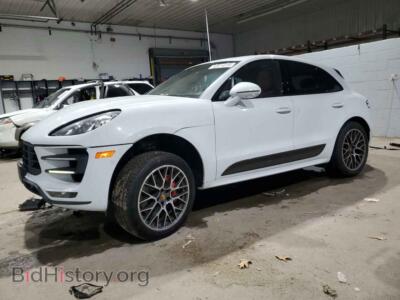 2016 Porsche MACAN Turbo, white — VIN WP1AF2A55GLB92502, Copart