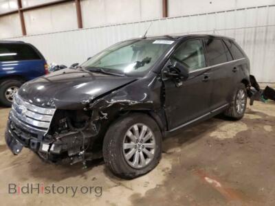 2010 Ford EDGE Limited, черный — VIN 2FMDK4KC1ABA47463, Copart