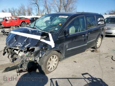 2016 Chrysler MINIVAN TOURING, black — VIN 2C4RC1BG7GR238636, Copart