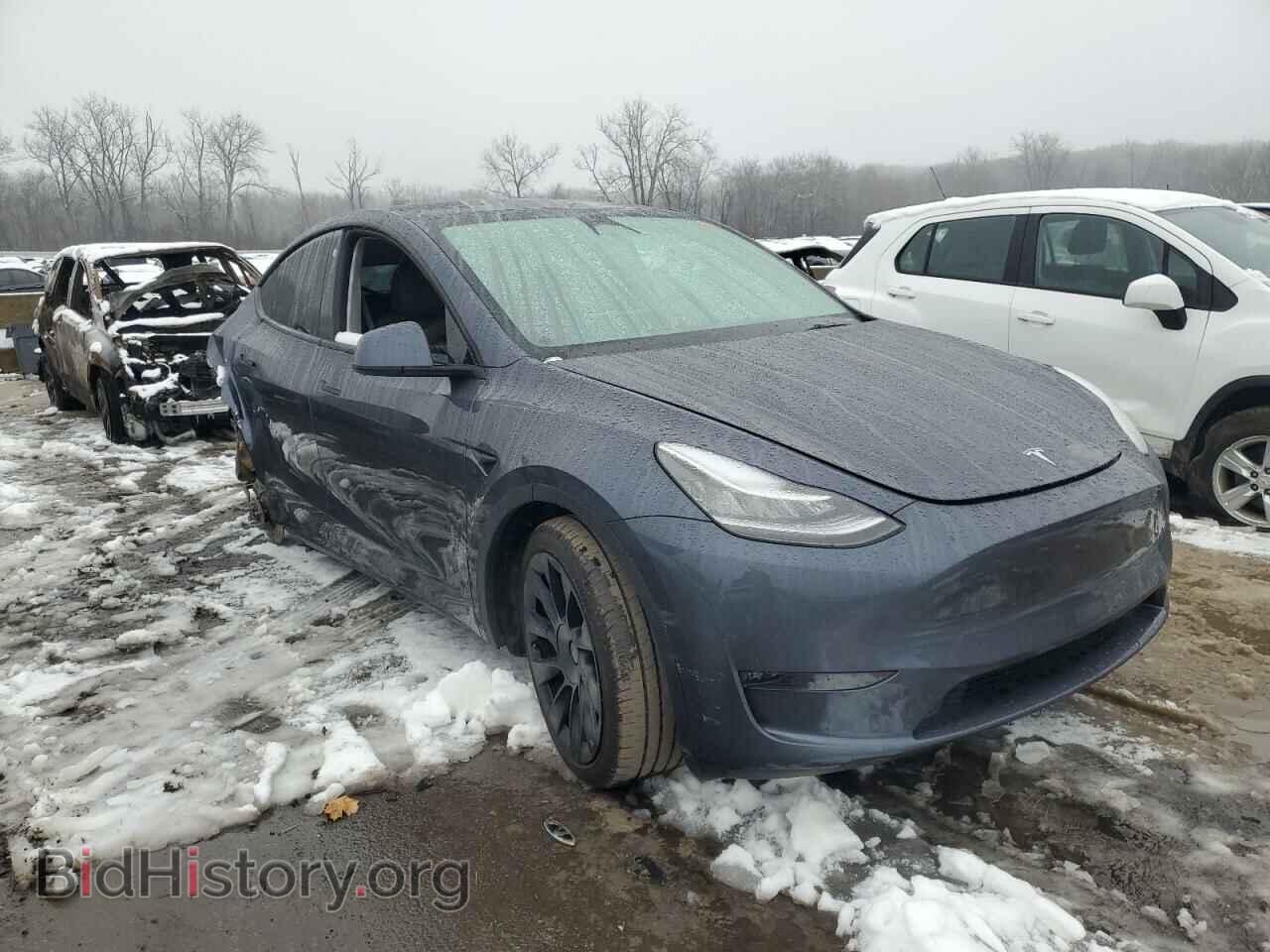 2023 TESLA MODEL Y - VIN: 7SAYGDEEXPA028247 - Фото 4